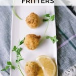 smoked trout fritters