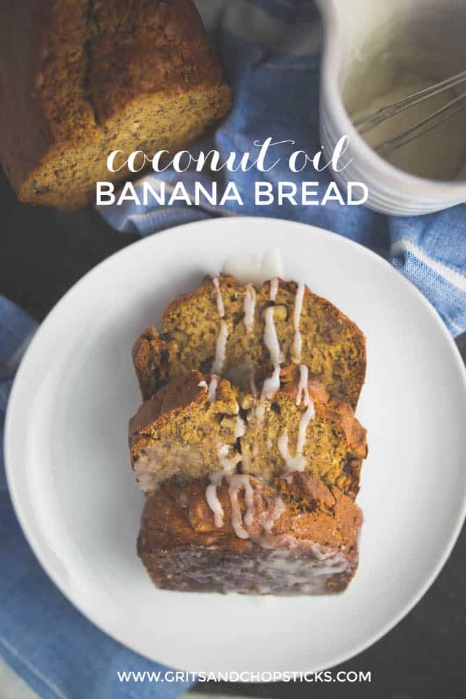 coconut oil banana bread coconut oil banana bread