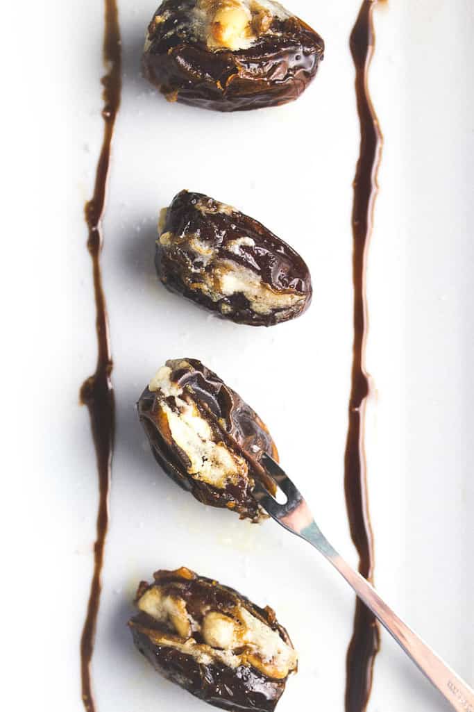 roasted dates with ricotta Grits and Chopsticks