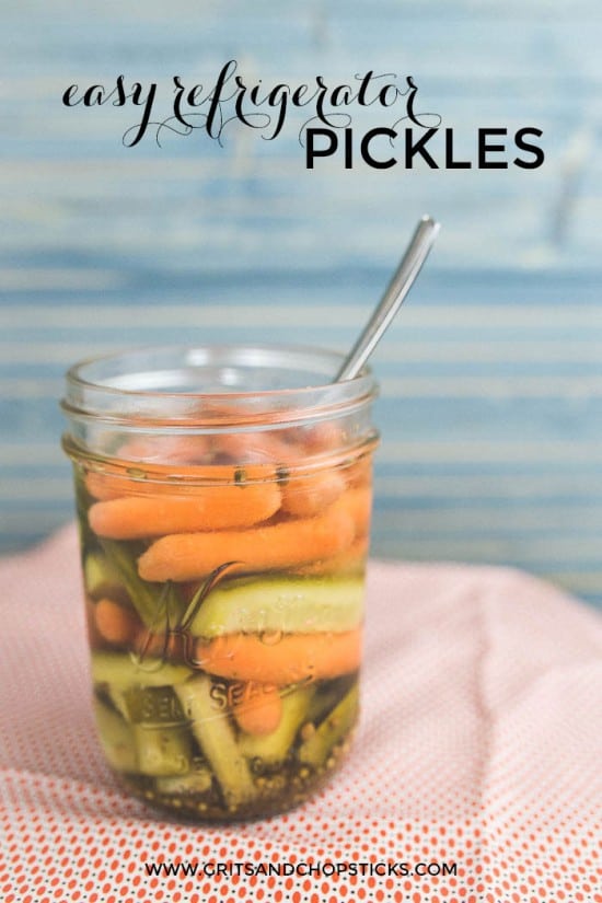 Easy refrigerator pickles that are Whole30 and paleo complaint -- and tart and tasty, to boot