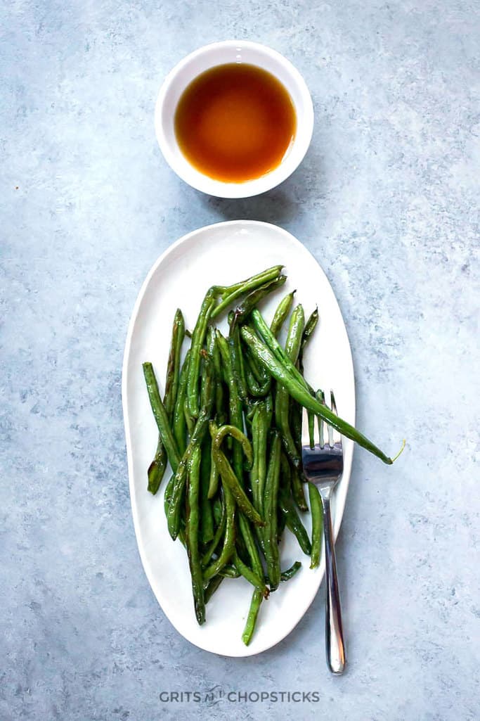 the best roasted green beans Grits and Chopsticks