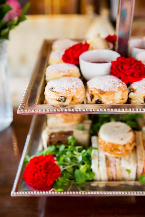 Kid-friendly tea at the Milestone Hotel