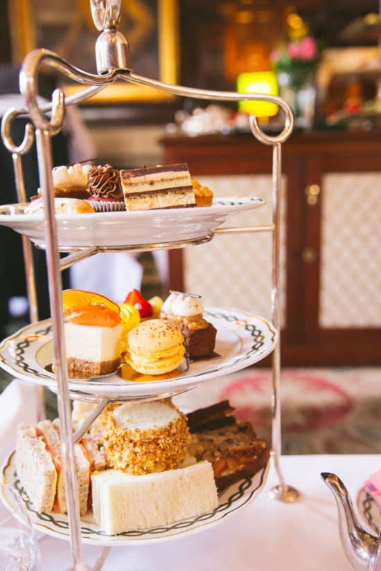 Kid-friendly tea at the Milestone Hotel