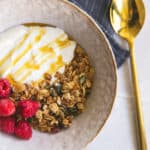 cranberry and pecan granola