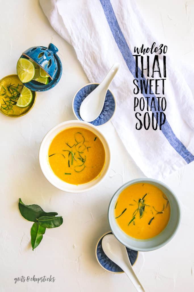 whole30 thai sweet potato soup