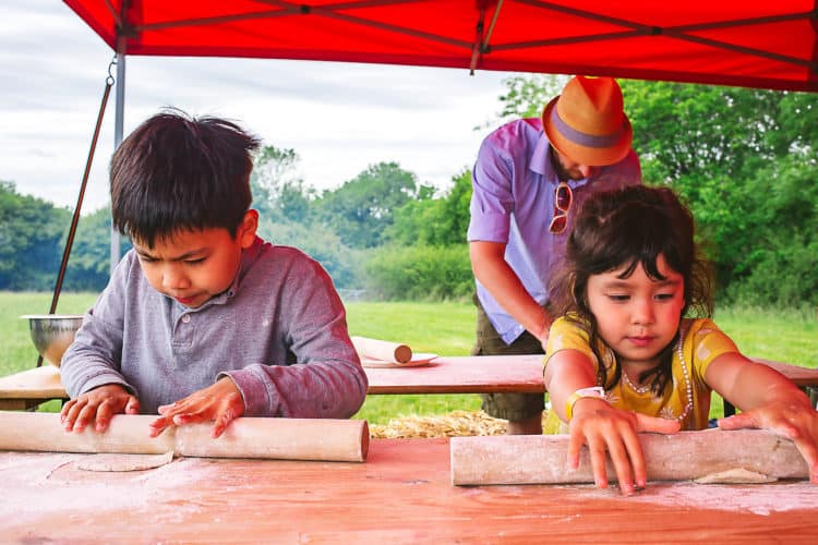 River Cottage in Devon, England is a family-friendly destination just a few hours from London