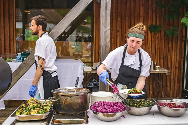 River Cottage in Devon, England is a family-friendly destination just a few hours from London