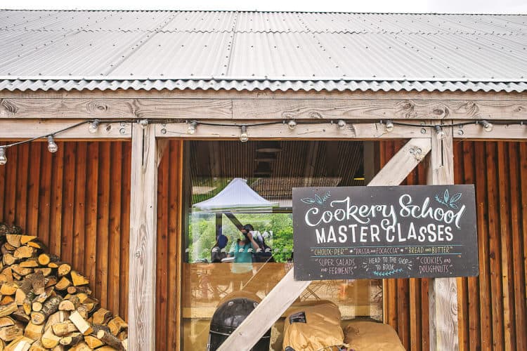 River Cottage in Devon, England is a family-friendly destination just a few hours from London