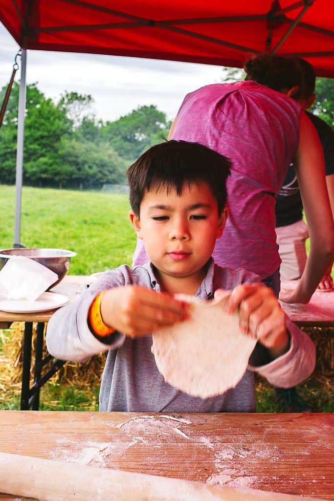 River Cottage in Devon, England is a family-friendly destination just a few hours from London