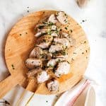 three ingredient garlic pork tenderloin