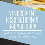 miso butternut squash soup