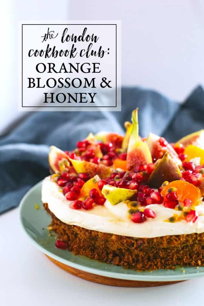 cookbook club orange blossom and honey