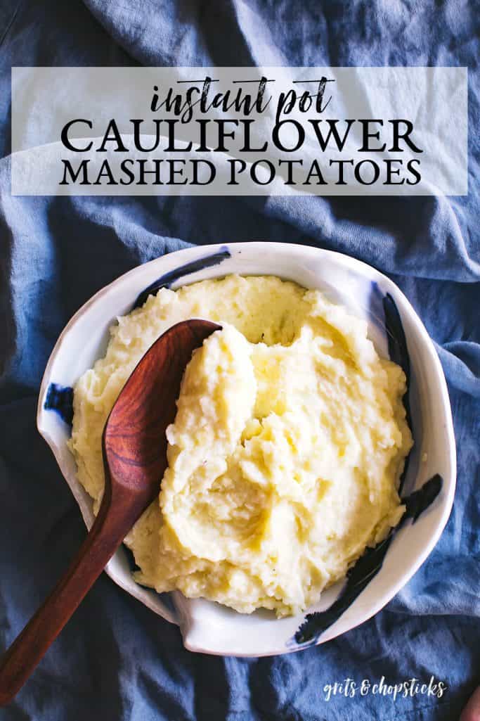 Instant Pot Cauliflower Mashed Potatoes