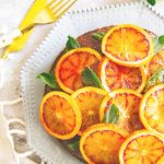 blood orange polenta cake